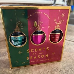 Bath and Body Works fragrance mist.